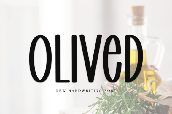 Olived Font Poster 1