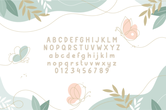 Olivia Bailey Font Poster 2