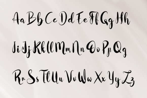 Olla Tear Font Poster 4