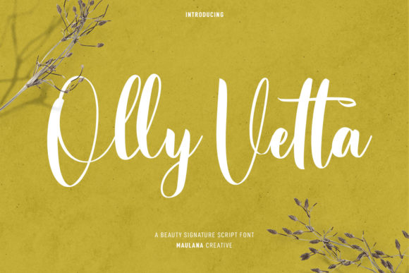 Olly Vetta Font