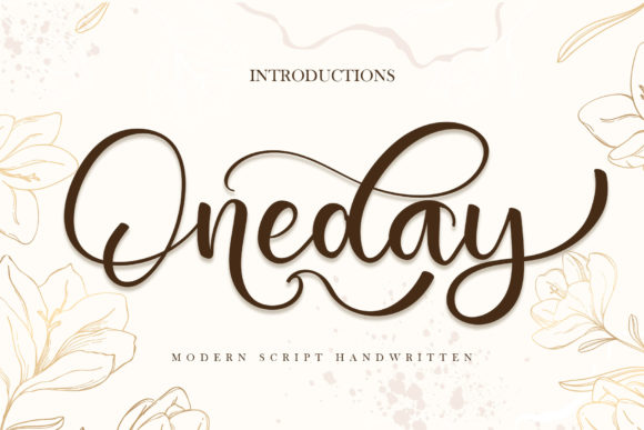 Oneday Font