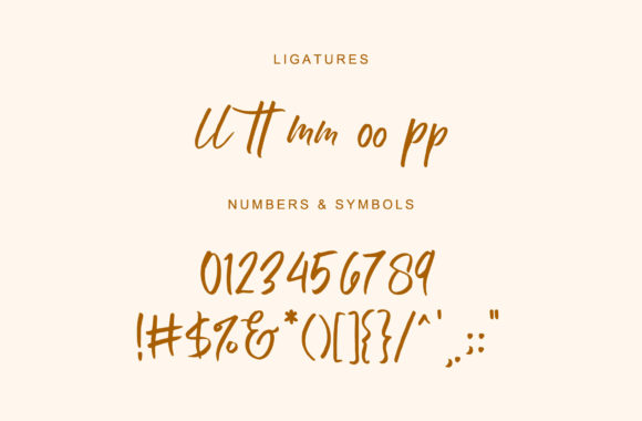 Onestep Font Poster 2