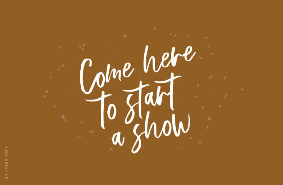 Onestep Font Poster 5