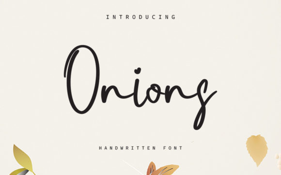 Onions Font