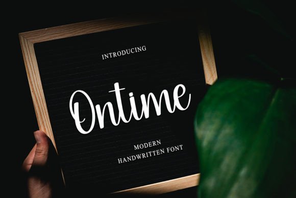 Ontime Font