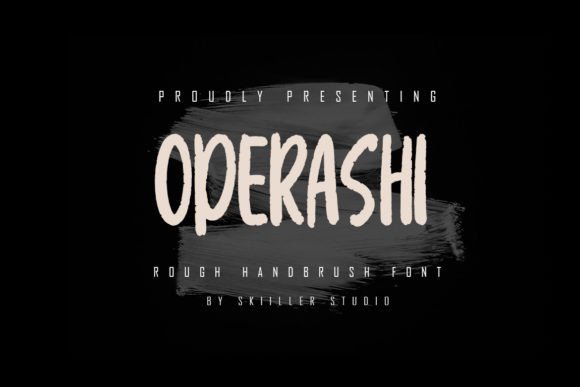 Operashi Font Poster 1