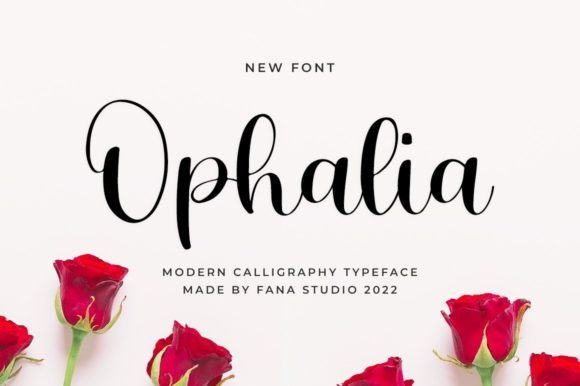 Ophalia Font Poster 1