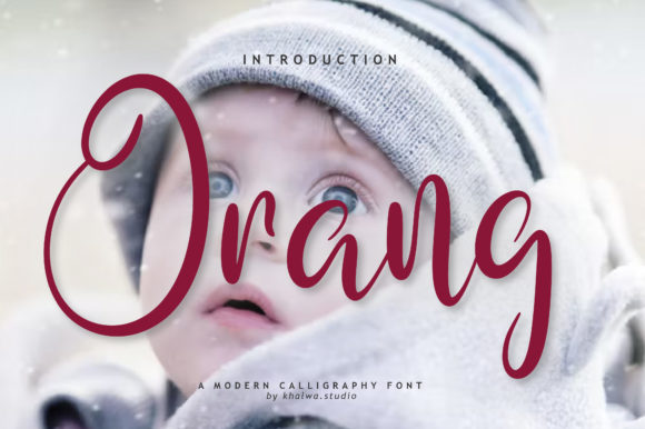 Orang Script Font