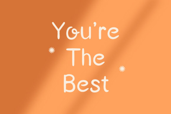 Orange Mango Font Poster 12