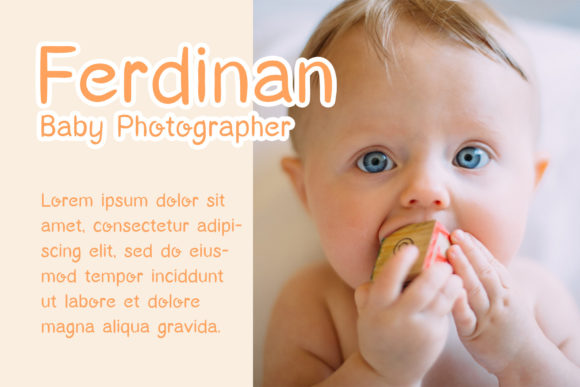 Orange Mango Font Poster 4