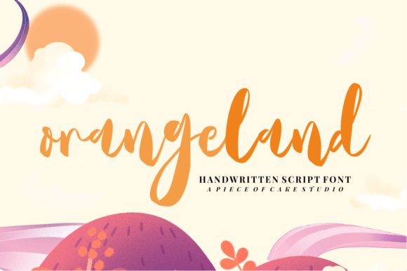Orangeland Font Poster 1