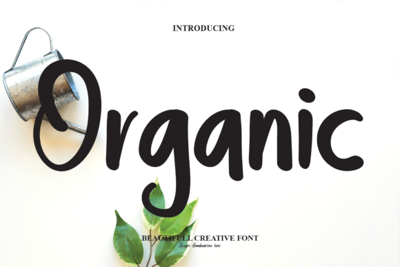 Organic Font