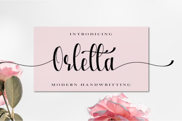 Orletta Font Poster 1