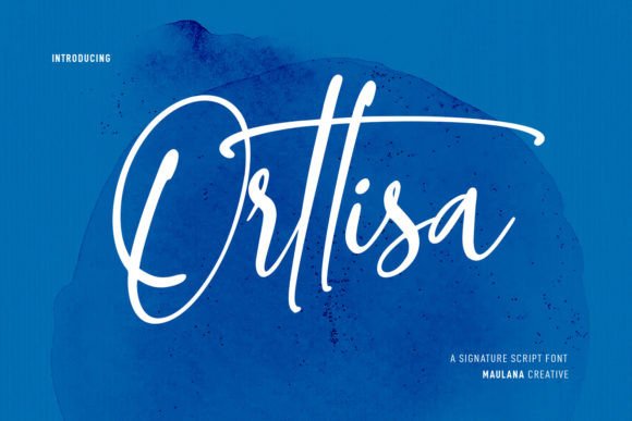 Orttisa Font Poster 1