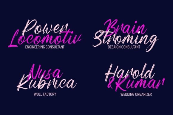 Oslotrain Font Poster 4