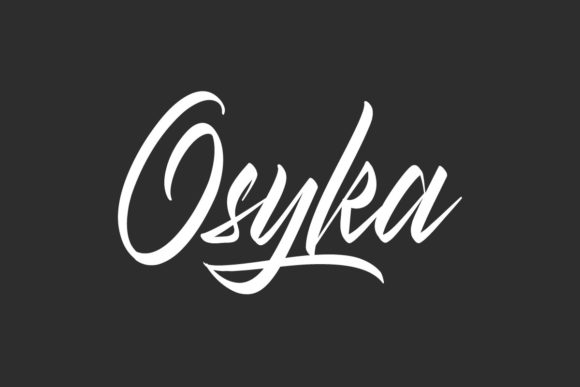 Osyka Font Poster 1