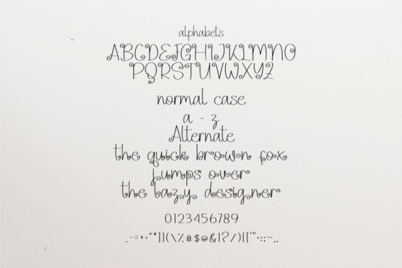 Otesho Font Poster 2