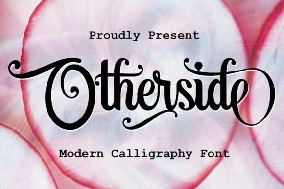 Otherside Font Poster 2