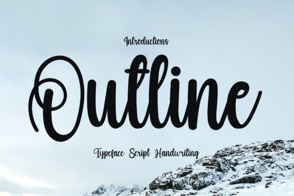 Outline Font