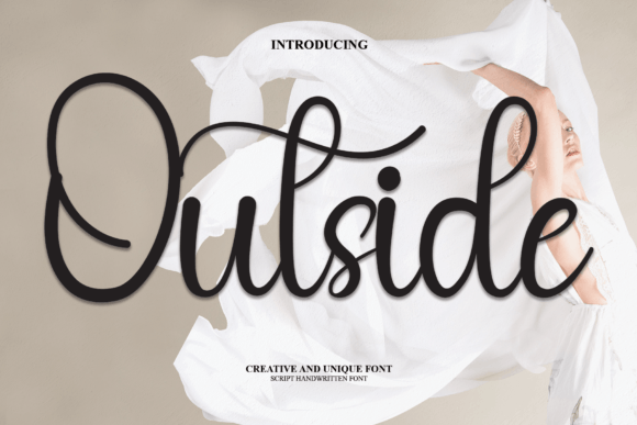 Outside Font Poster 1