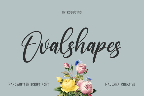 Ovalshapes Script Font