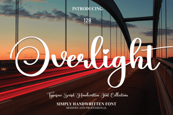 Overlight Font Overlight Font Poster 1