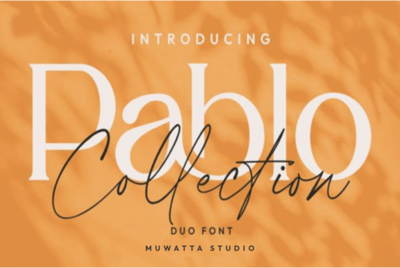 Pablo Duo Font Poster 1