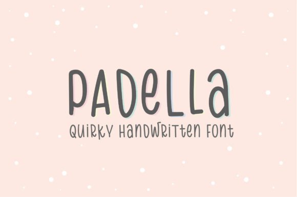 Padella Font Poster 1