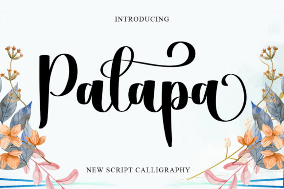 Palapa Font Poster 1