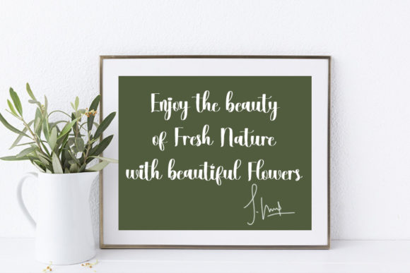 Palapa Font Poster 2