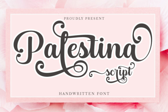 Palestina Font Poster 1