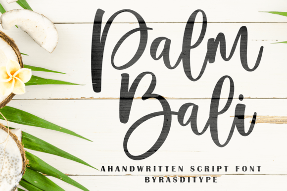 Palm Bali Font Palm Bali Font Poster 1