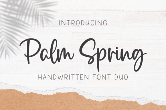 Palm Spring Font