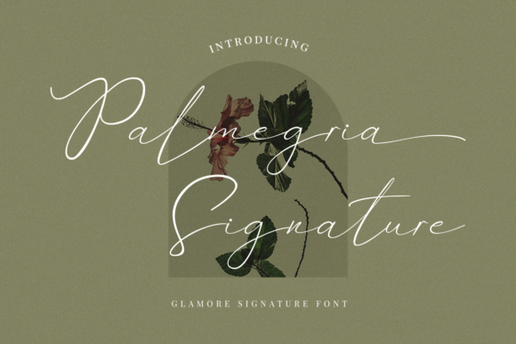 Palmegria Font Poster 1