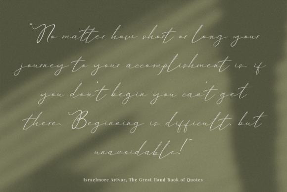 Palmegria Font Poster 6