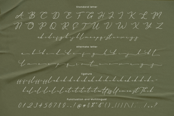 Palmegria Font Poster 9