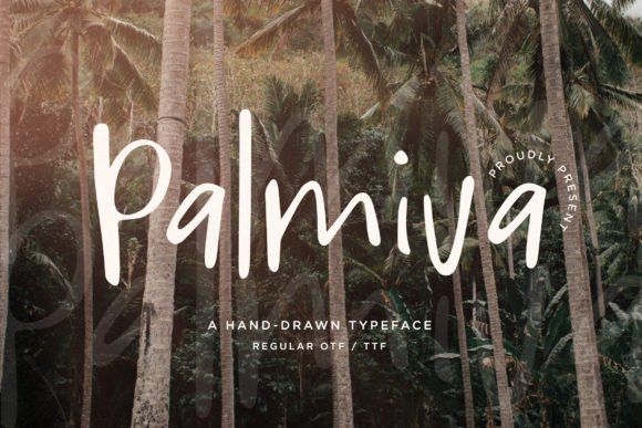 Palmiva Font Poster 1