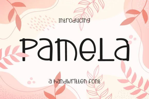 Pamela Font Pamela Font Poster 1