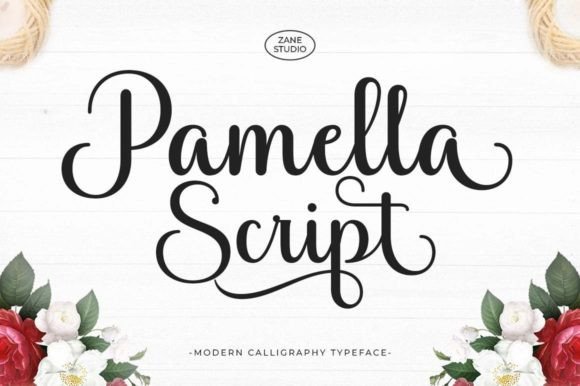 Pamella Script Font