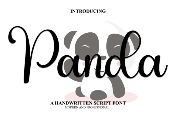 Panda Font Poster 1