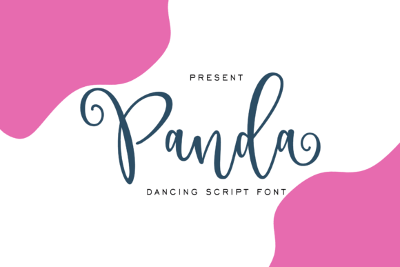 Panda Script Font Poster 1
