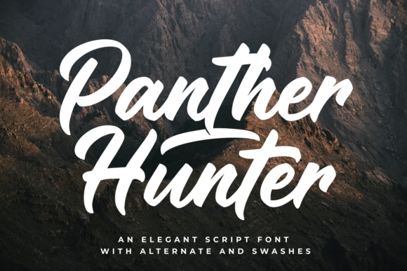 Panther Hunter Font