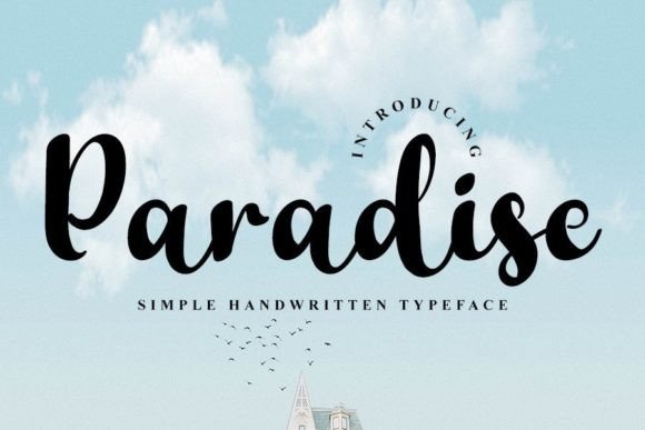 Paradise Font Poster 1