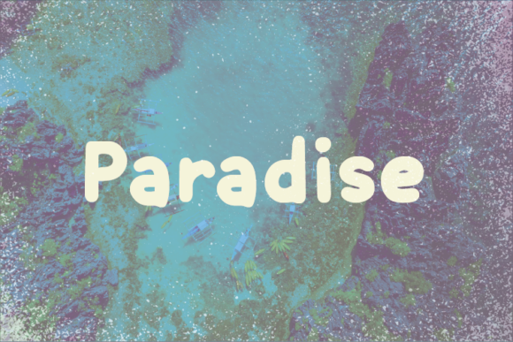 Paradise Font Poster 1