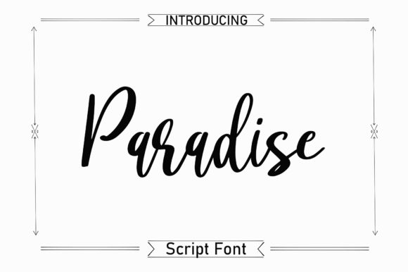 Paradise Font