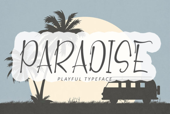 Paradise Font Poster 1