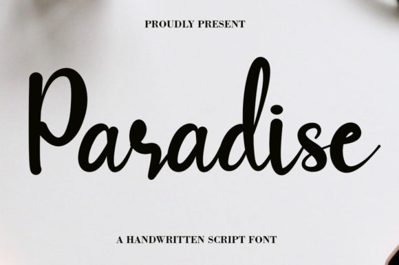 Paradise Font Poster 1