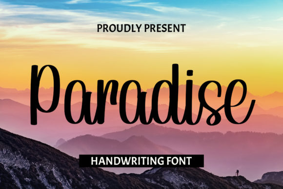 Paradise Font Poster 1