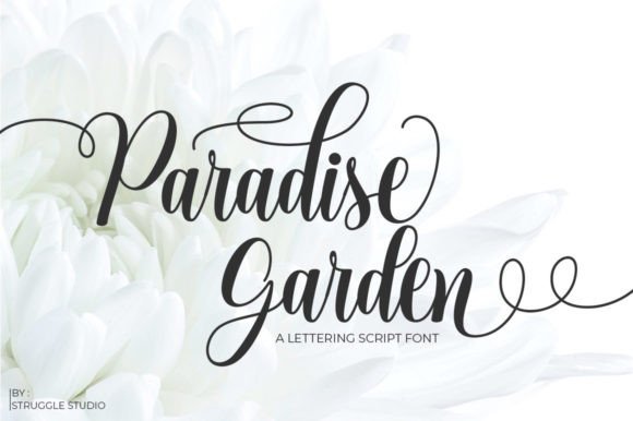 Paradise Garden Font
