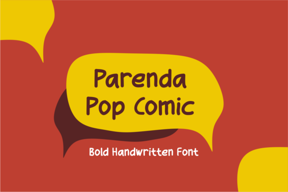 Parenda Pop Comic Font Poster 1